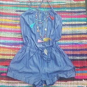 Mossimo Chambray Romper